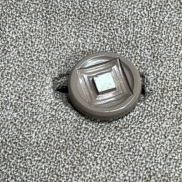 Vintage fur collar wool blend tan beige pea coat, Small - Picture 9 of 16